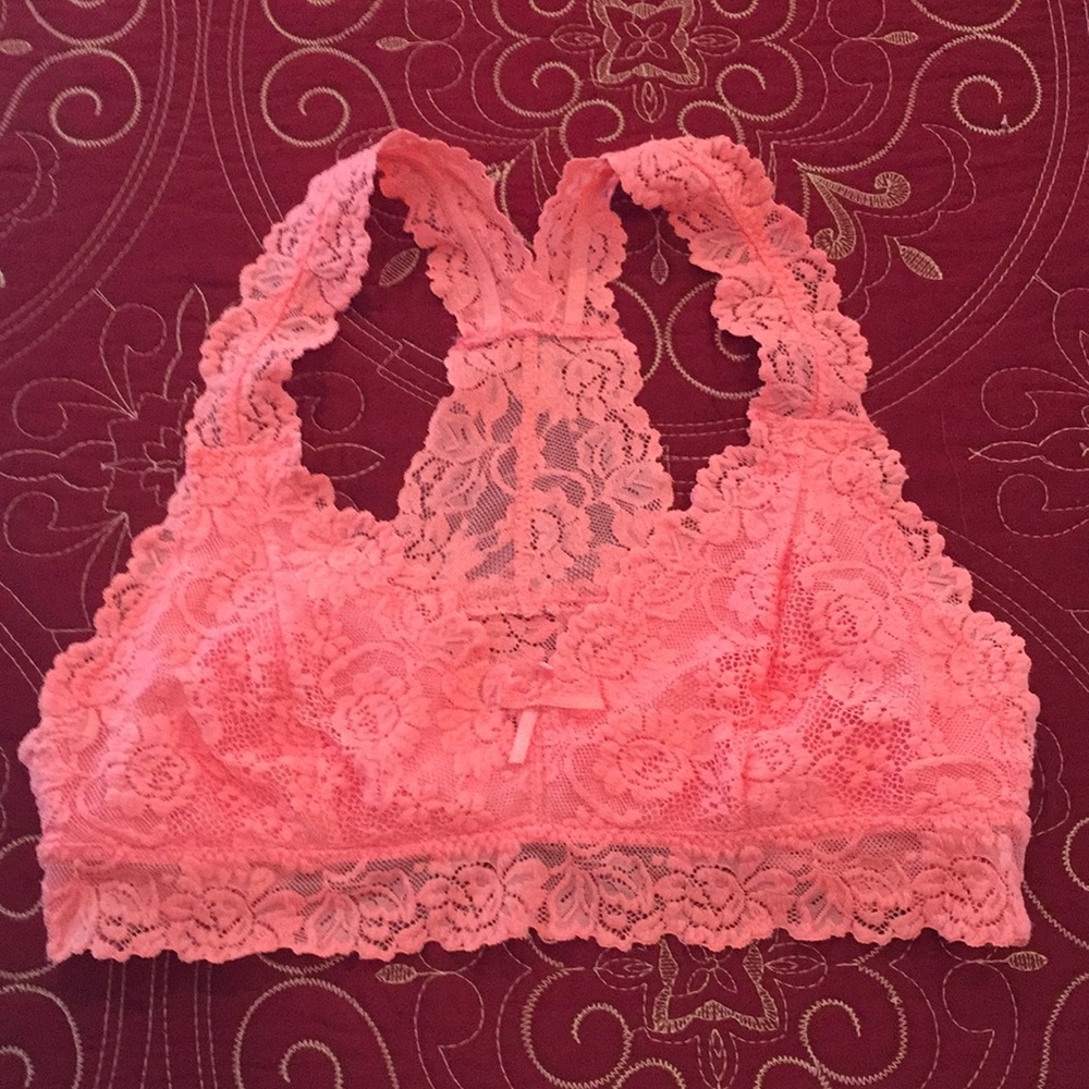 Never Worn, Peach Colored Lacey Bralette